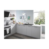 Grohe Einbauspüle K400 60-C 100/50 1.0 rev, granit schwarz