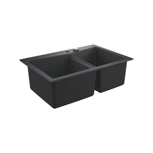 Grohe Einbaubecken K700 90-C 83,8/55,9 2.0, granit schwarz
