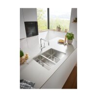 Grohe Spülbecken K700U 60-S 59,5/45 1.5, Edelstahl