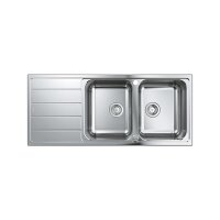 Grohe Einbauspüle K500 80-S 116/50 2.0 rev, Edelstahl