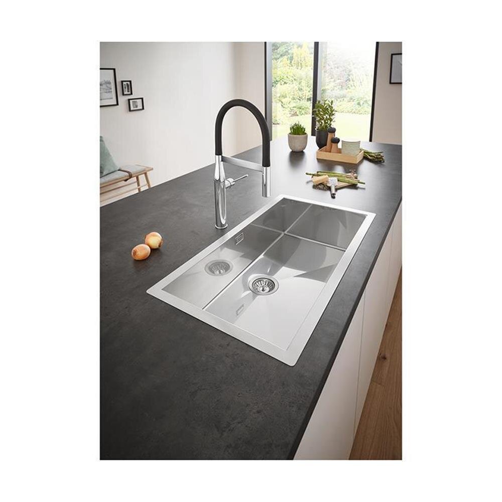 Grohe Spülbecken K700 Spüle 90-S 86,4/46,4 1.0, Edelstahl online kaufen