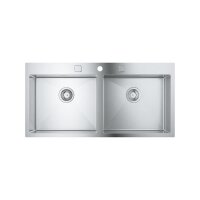 Grohe Einbaubecken K800 120-S 102,4/51 2.0, Edelstahl