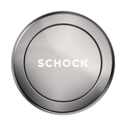 Schock Comfopush in Edelstahl massiv | Druckknopf-Betätigung für Schock Spülen