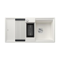 BLANCO Einbauspüle ADIRA 6 S Silgranit, InFino, weiß