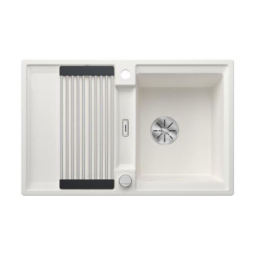 BLANCO Einbauspüle ADIRA 45 S Silgranit, InFino, weiß