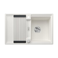 BLANCO Einbauspüle ADIRA 45 S Silgranit, InFino, weiß