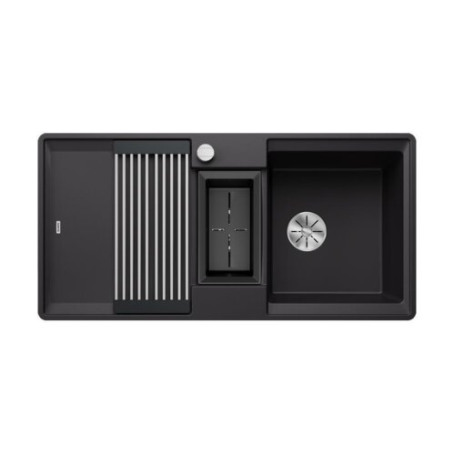 BLANCO Einbauspüle ADIRA 6 S-F Silgranit, flächenbündig einbaubar, InFino