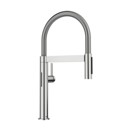 BLANCO Küchenarmatur BLANCOCULINA-S II Mini Sensor PVD Steel