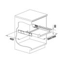 BLANCO Abfallsammler-Zubehör Flat Drawer 60 P