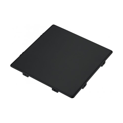 Franke Abdeckkappe eckig Black Matt (beschichtet)