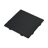 Franke Abdeckkappe eckig Black Matt (beschichtet)