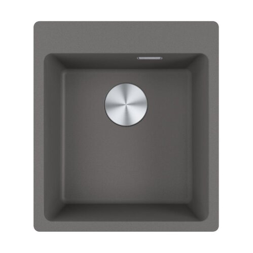 Franke Einbaubecken Maris MRG 610-39 A Fragranit Steingrau, Handbetätigung