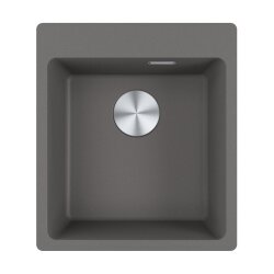 Franke Einbaubecken Maris MRG 610-39 A Fragranit Steingrau, Handbetätigung