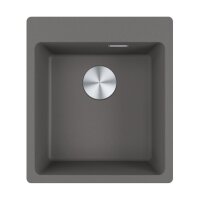 Franke Einbaubecken Maris MRG 610-39 A Fragranit Steingrau, Handbetätigung