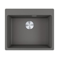 Franke Einbaubecken Maris MRG 610-54 A Fragranit Steingrau, Handbetätigung
