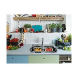 Franke Einbaubecken Smart SRX 210-50 A Edelstahl, Handbetätigung