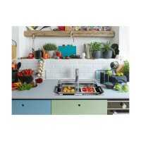 Franke Einbaubecken Smart SRX 210-50 A Edelstahl, Handbetätigung