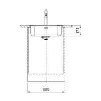 Franke Einbaubecken Smart SRX 210-50 Edelstahl