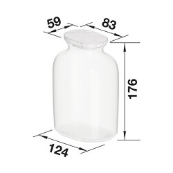 BLANCO Wasserkaraffe satiniert
