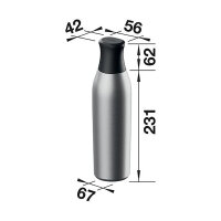 BLANCO Wasserflasche Edelstahl