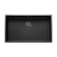 BLANCO Einbaubecken CLARON 700-U Dark Steel Edition