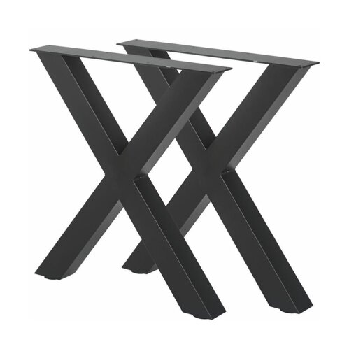 Naber Tischgestelle  Xtreme, 2 Stück, schwarz matt