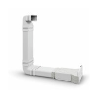 Naber COMPAIR System Ø 150 Prime GREENflow Filterbox Set 2, Lüftungsgitter edelstahlfarbig