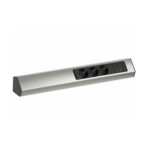 Naber Ecksteckdosenelement Casia 2L USB A+C