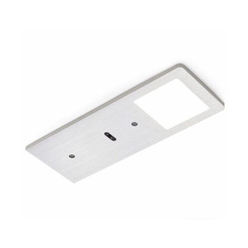 Naber LUMICA AstraLED SE mit LED Touch Schalter und Dimmer, Set-5, 3000 K warmweiß, alufarbig