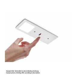 Naber LUMICA AstraLED SE mit LED Touch Schalter und Dimmer, Set-5, 3000 K warmweiß, alufarbig