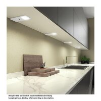 Naber LUMICA AstraLED SE mit LED Touch Schalter und Dimmer, Set-2, 3000 K warmweiß, weiß