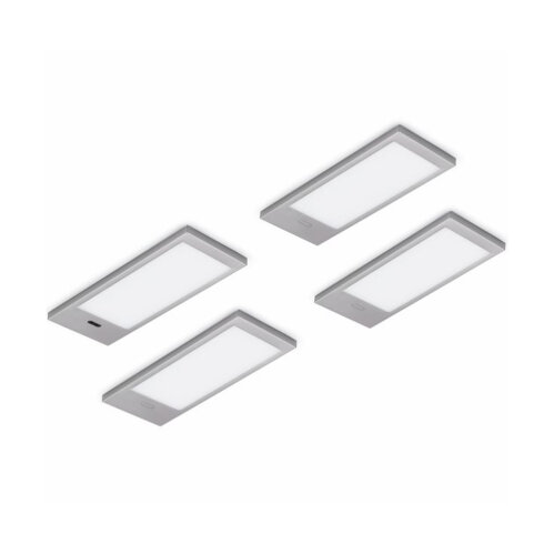 Naber LUMICA K-Pad LED, Unterboden-/Nischenleuchte, Set-4, edelstahlfarbig