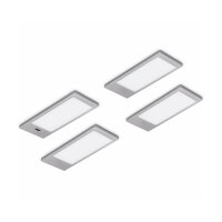 Naber LUMICA K-Pad LED, Unterboden-/Nischenleuchte, Set-4, edelstahlfarbig