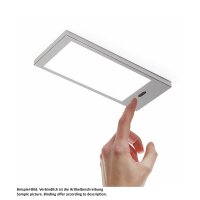 Naber LUMICA K-Pad LED, Unterboden-/Nischenleuchte, Einzelleuchte m. LED Touch S. D., edelstahlfarbig