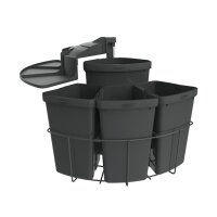Naber Abfallsammler Cabbi® 4, anthrazit