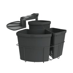 Naber Abfallsammler Cabbi® 3, anthrazit