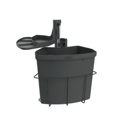 Naber Abfallsammler Cabbi® junior 1, anthrazit