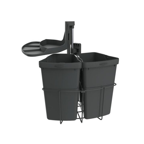Naber Abfallsammler Cabbi® junior 2, anthrazit