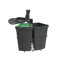 Naber Abfallsammler Cabbi® junior 2 plus, anthrazit