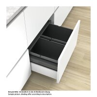 Naber Abfallsammler Cox Stand-UP® 250 S/600-2, für vorhandenen Auszug, anthrazit