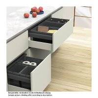 Naber Abfallsammler Cox Stand-UP® 250 S/800-3, für vorhandenen Auszug, anthrazit
