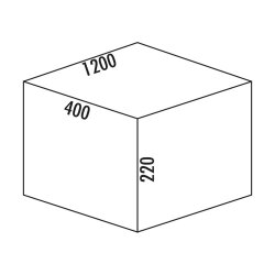 Naber Systembehälter Cox® Box 220/1200-6