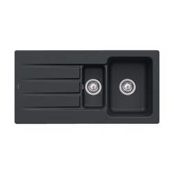 Villeroy & Boch Einbauspüle Architectura 60 XR mit Handbetätigung Premiumline R7 Pure Black