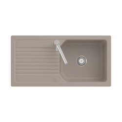 Villeroy & Boch Einbauspüle Linara 60 Handbetätigung Classicline AM Almond