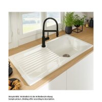 Villeroy & Boch Einbauspüle Linara 60 Handbetätigung Classicline AM Almond