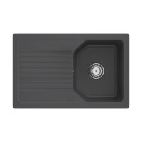 Villeroy & Boch Einbauspüle Linara 45 Handbetätigung Classicline i4 Graphite