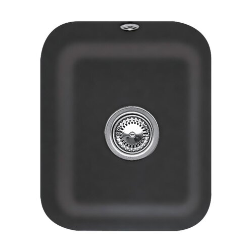 Villeroy & Boch Unterbauspüle Cisterna 45 mit Handbetätigung Premiumline R7 Pure Black