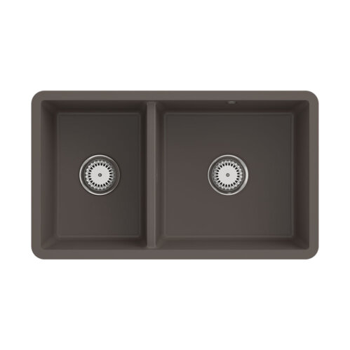 Villeroy & Boch Unterbaubecken Subway 80 U Excenterbetätigung Premiumline TR Timber