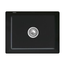 Villeroy & Boch Unterbauspüle Subway 60 SU mit Excenterbetätigung Premiumline R7 Pure Black