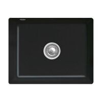 Villeroy & Boch Unterbauspüle Subway 60 SU mit Excenterbetätigung Premiumline R7 Pure Black